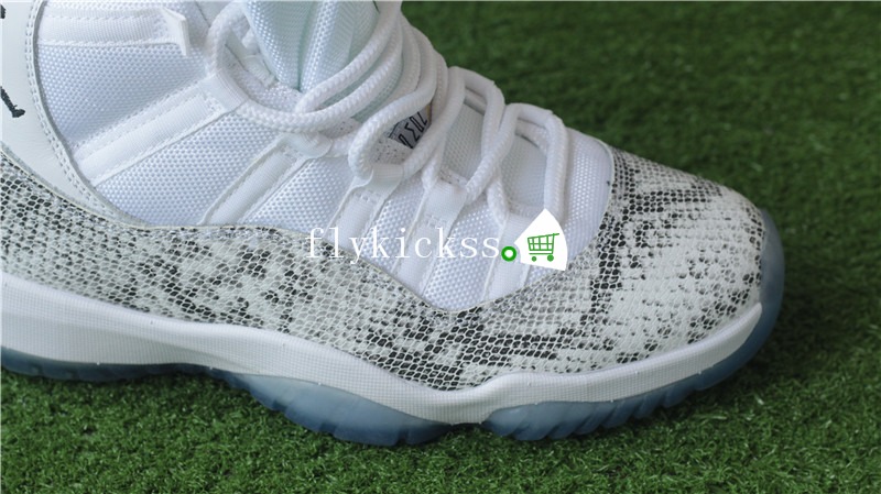 Air Jordan 11 Retro PREM HC Snakeskin White